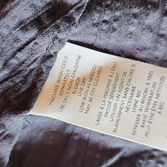 108 Free People Leave It To Me Top Black sz S NEW Women's - Picture 5 of 6